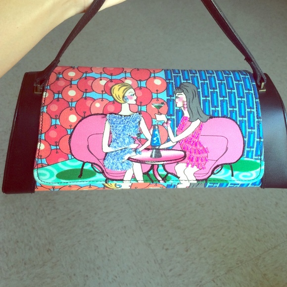 Vintage whimsical clutch - Picture 1 of 4